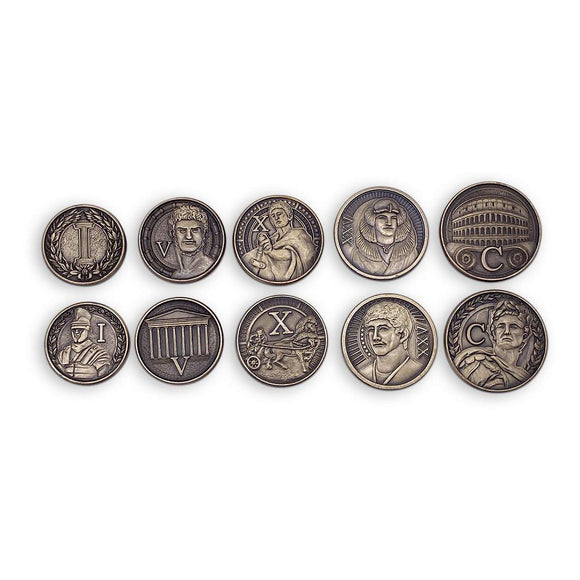 Adventure Coins: Romans Set of 10 Coins Supplies Norse Foundry   
