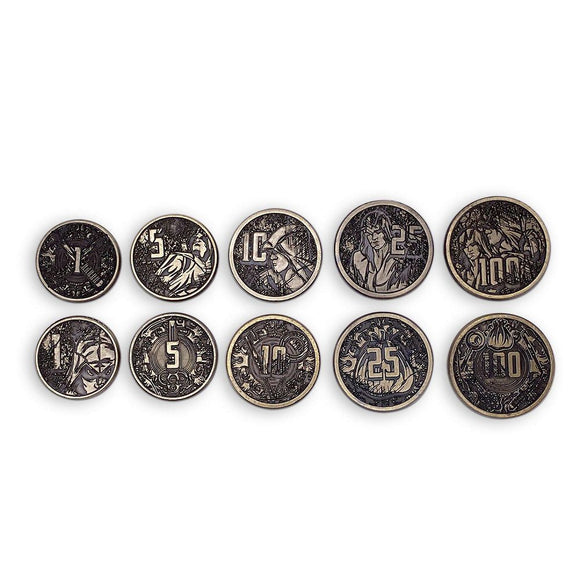 Adventure Coins: Thieves Set of 10 Coins Supplies Norse Foundry   