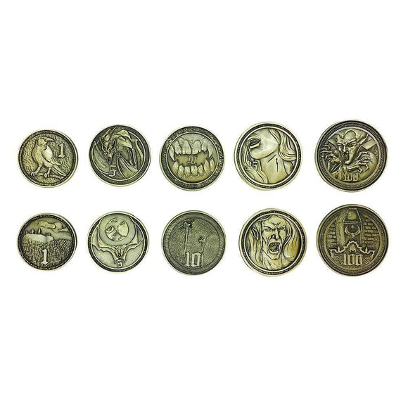 Adventure Coins: Vampire Set of 10 Coins Supplies Norse Foundry   