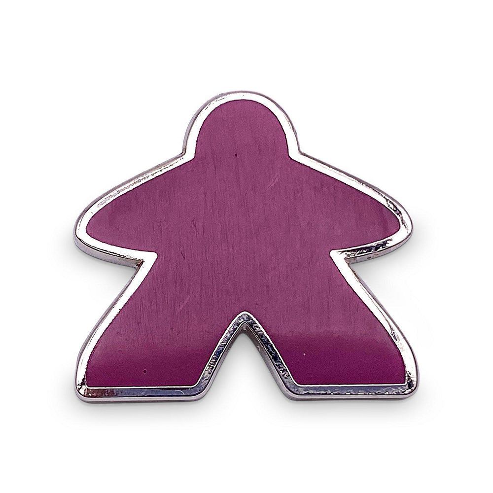 Pins: Meeple Hot Pink Supplies Norse Foundry   