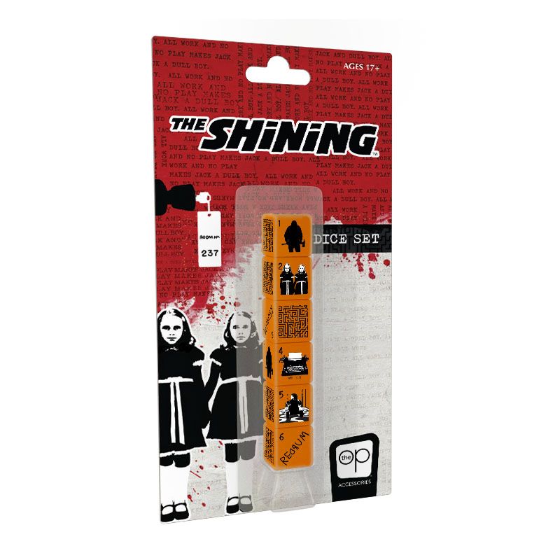 The Shining 6ct D6 Dice Set Dice USAopoly   