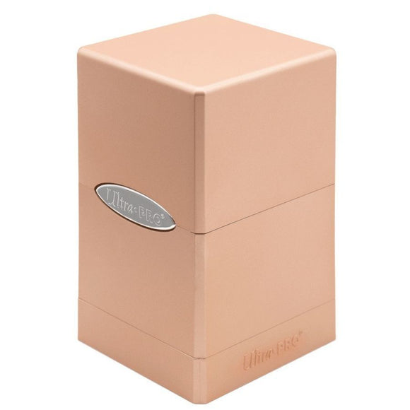 Ultra Pro Satin Tower Deck Box Metallic Rose Gold (15265) Supplies Ultra Pro   