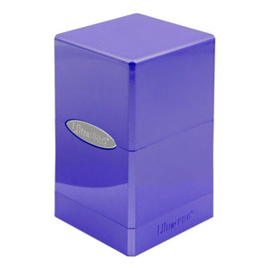 Ultra Pro Satin Tower Deck Box HiGloss Amethyst (15267) Supplies Ultra Pro   