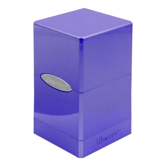 Ultra Pro Satin Tower Deck Box HiGloss Amethyst (15267) Supplies Ultra Pro   