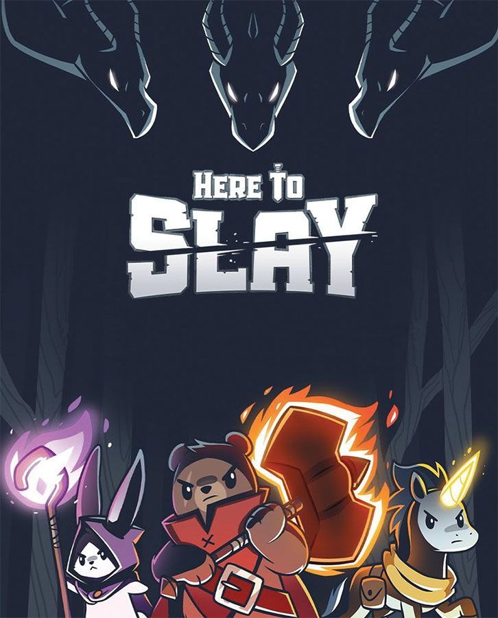Here to Slay Card Games TeeTurtle   