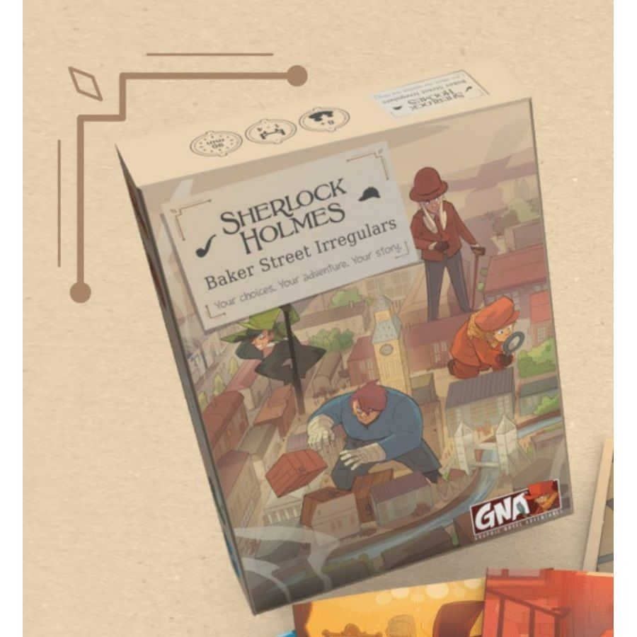 Graphic Novel Adventures: Sherlock Holmes Baker Street Irregulars Non-RPG Books Other