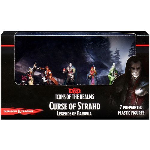 D&D Icons of the Realms Curse of Strahd Legends of Barovia Premium Miniatures Set Miniatures WizKids