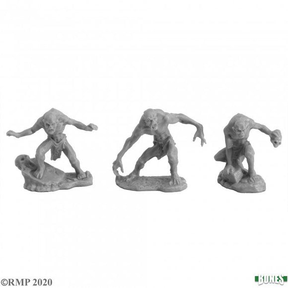 Reaper Miniatures Bones Ghouls (2) and Ghast (77720) Miniatures Reaper Miniatures   