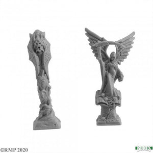 Reaper Miniatures Bones Harrowgate Shrines (77723) Miniatures Reaper Miniatures   