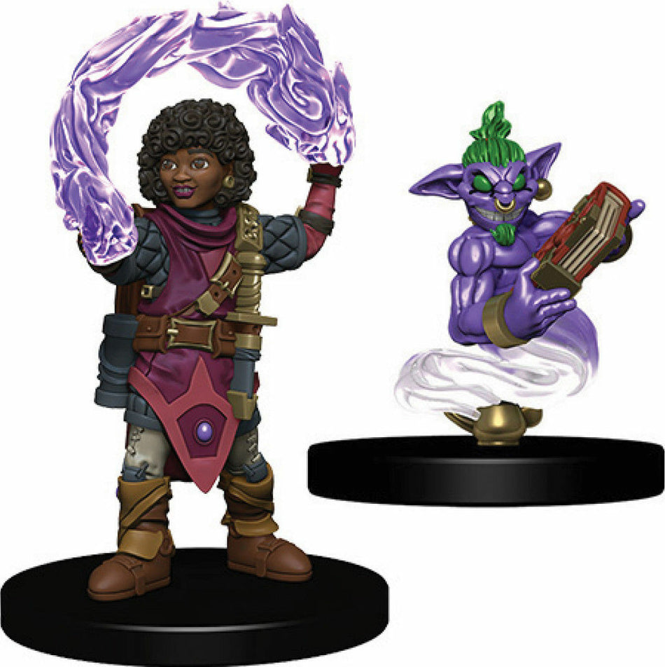 WizKids Wardlings: Girl Wizard & Genie Miniatures WizKids   