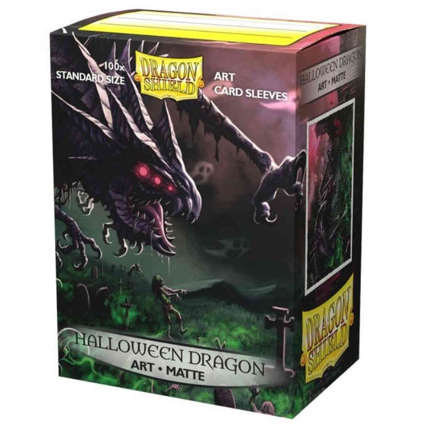 Dragon Shield Matte Art Standard Sleeves 100ct Halloween Dragon 2020 (12050) Supplies Arcane Tinmen   