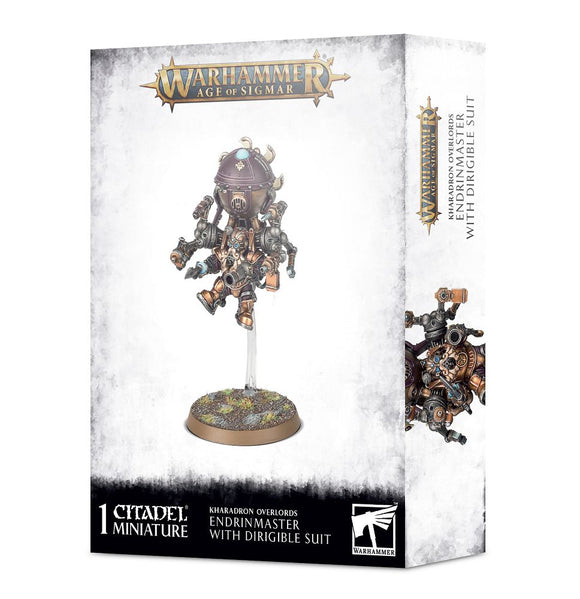 Age of Sigmar Kharadron Overlords Kharadron Endrinmaster with Dirigible Suit Miniatures Games Workshop   