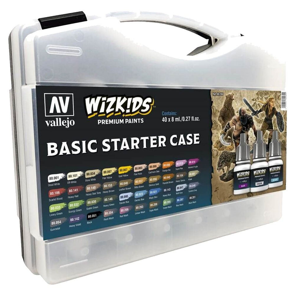 WizKids Premium Paint Set: Basic Starter Case Role Playing Games Other   