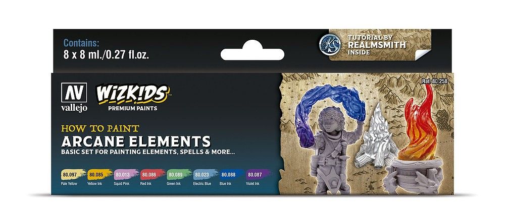 WizKids Premium Paint Set: Arcane Elements Role Playing Games Other   