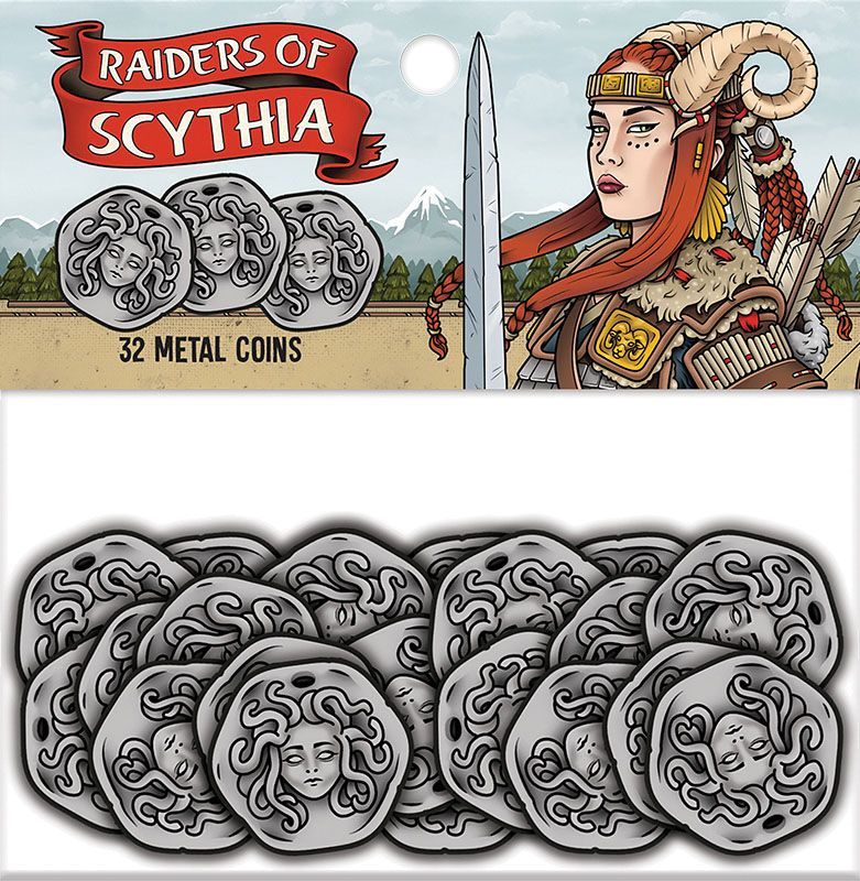 Raiders of Scythia: Metal Coins Supplies Renegade Game Studios   