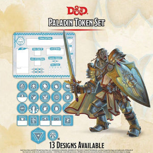 D&D Paladin Token Set Role Playing Games Gale Force Nine   