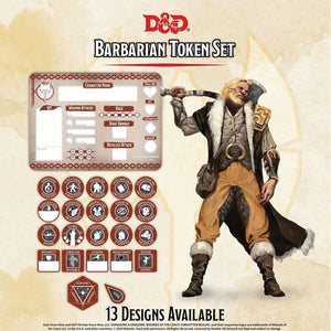 D&D Barbarian Token Set Role Playing Games Other   