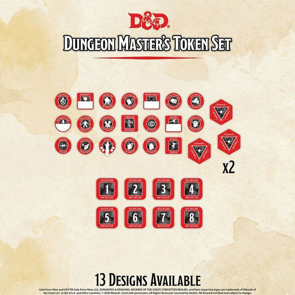 D&D DM Token Set Role Playing Games Other   