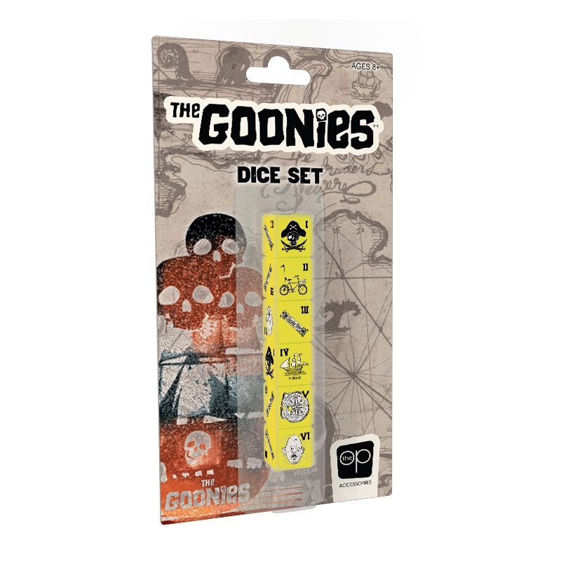 The Goonies 6ct D6 Dice Set Dice USAopoly   