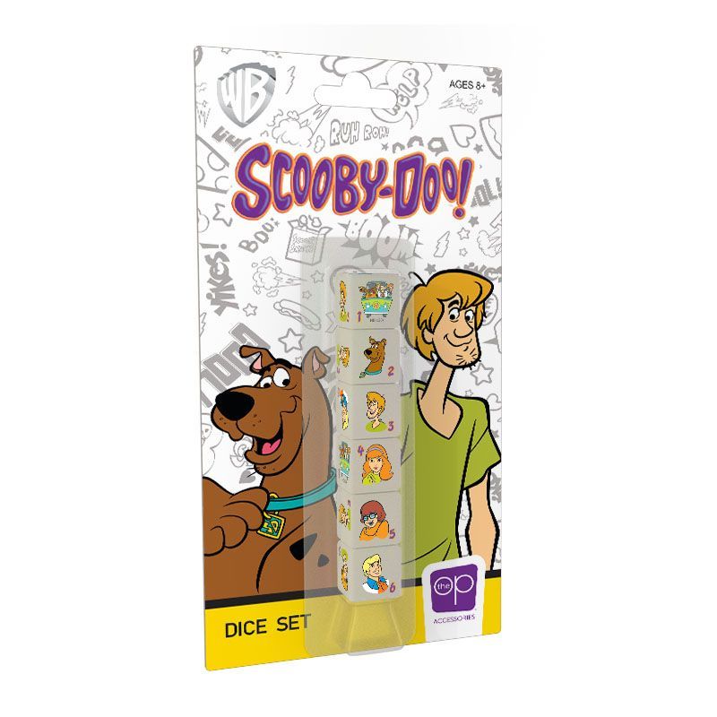 Scooby-Doo 6ct D6 Dice Set Dice USAopoly   