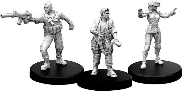 Cyberpunk Red RPG: Edgerunners A - Solo, Tech, and Netrunner Miniatures Miniatures Monster Fight Club   