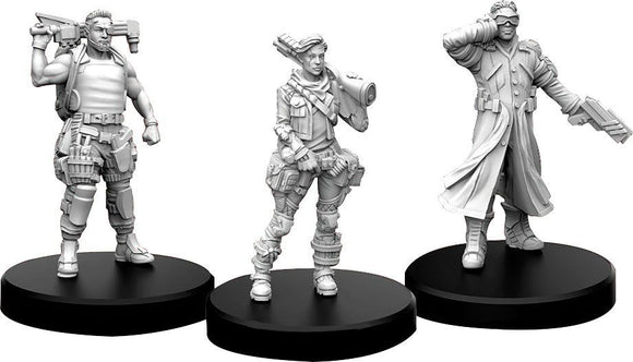 Cyberpunk Red RPG: Edgerunners B - Tech, Nomad, and Fixer Miniatures Miniatures Other   