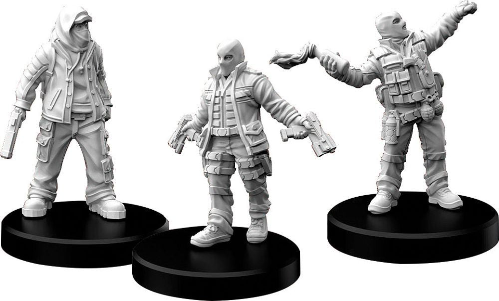 Cyberpunk Red RPG: Combat Zoners - Punks Miniatures Miniatures Monster Fight Club   