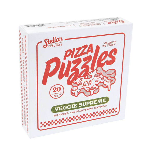 Pizza Puzzles: Veggies 550pc Supplies Other   