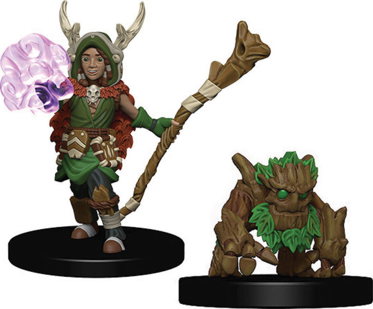 WizKids Wardlings: Boy Druid & Tree Creature Miniatures WizKids   