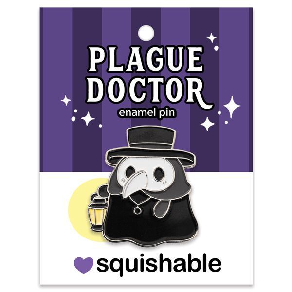 Squishables Plague Doctor Pin Clothing & Accessories Squishable