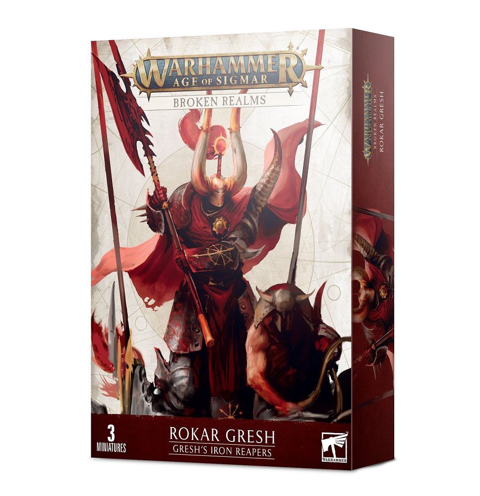 Age of Sigmar Broken Realms Rokar Gresh Miniatures Games Workshop   