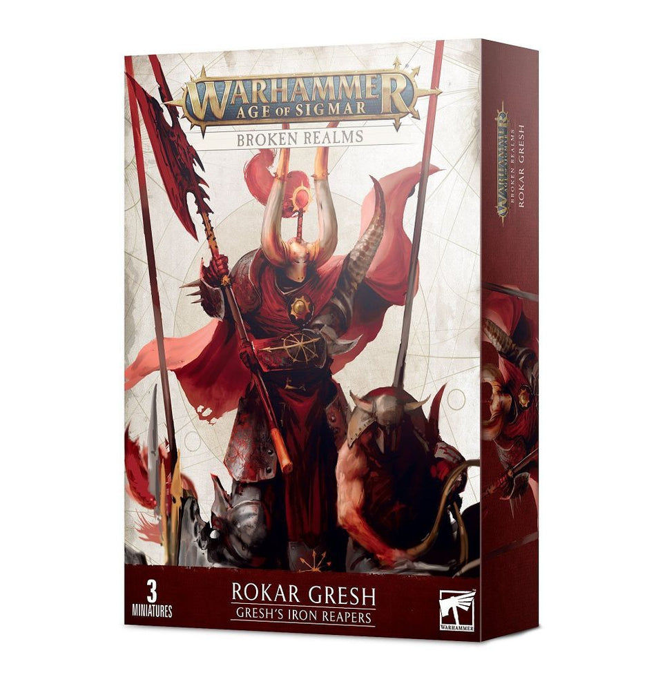 Age of Sigmar Broken Realms Rokar Gresh Miniatures Games Workshop   