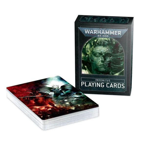 Playing Cards Warhammer 40K Indomitus  Games Workshop   