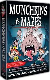 Munchkin: Munchkin & Mazes Board Games Steve Jackson Games   