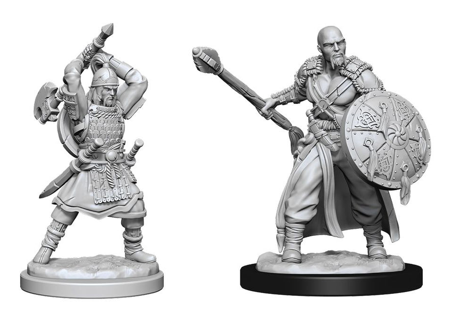 Nolzur’s Marvelous Unpainted Miniatures Human Male Barbarian (90138) Miniatures WizKids   