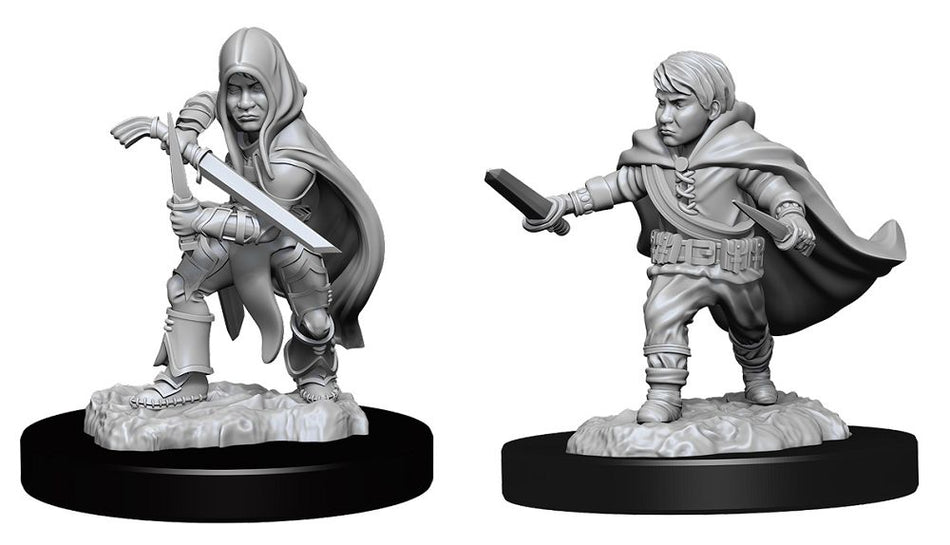 Nolzur’s Marvelous Unpainted Miniatures Halfling Male Rogue (90139) Miniatures WizKids   