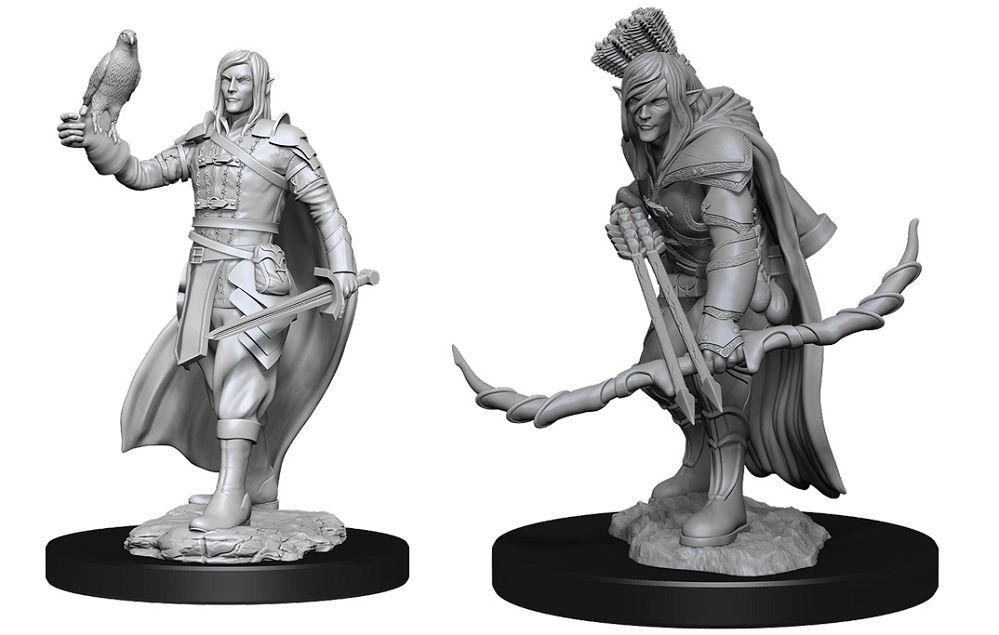 Nolzur’s Marvelous Unpainted Miniatures Elf Male Ranger (90141) Miniatures WizKids   