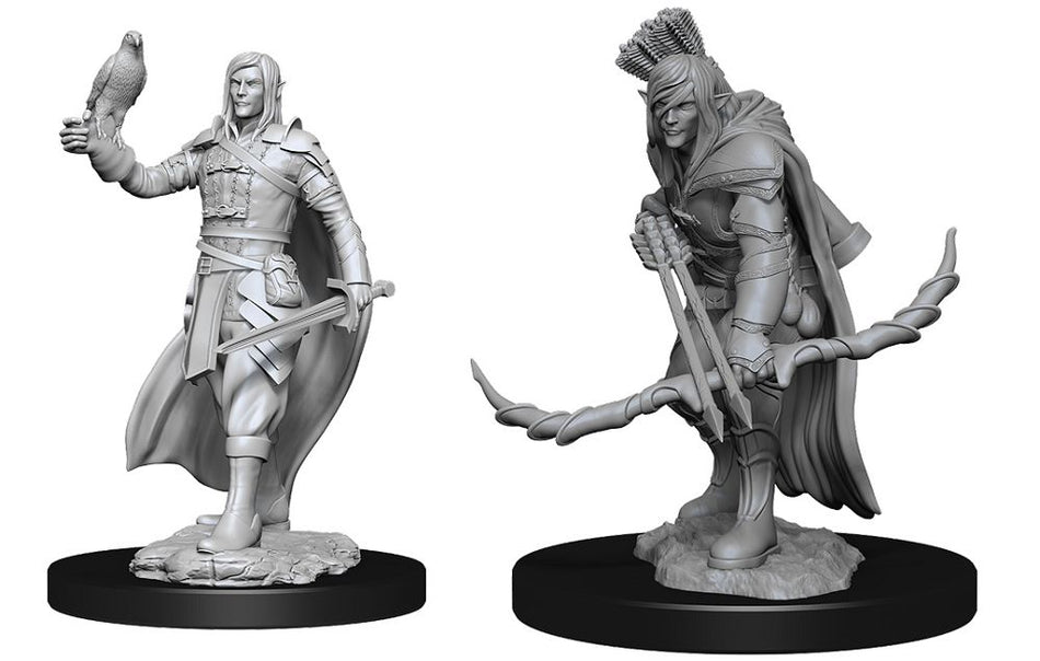 Nolzur’s Marvelous Unpainted Miniatures Elf Male Ranger (90141) Miniatures WizKids   