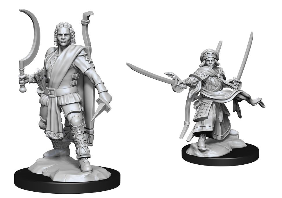 Nolzur’s Marvelous Unpainted Miniatures Human Male Ranger (90142) Miniatures WizKids   