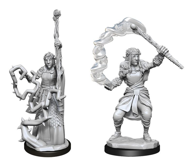 Nolzur’s Marvelous Unpainted Miniatures Firbolg Female Druid (90146) Miniatures WizKids   
