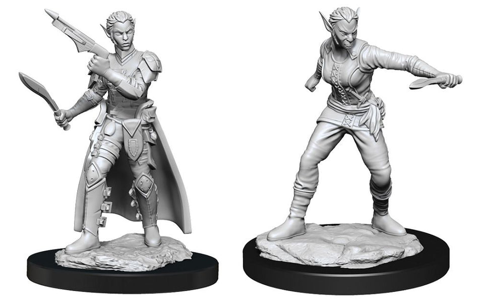 Nolzur’s Marvelous Unpainted Miniatures Multiclass Shifter Female Rogue (90148) Miniatures WizKids   