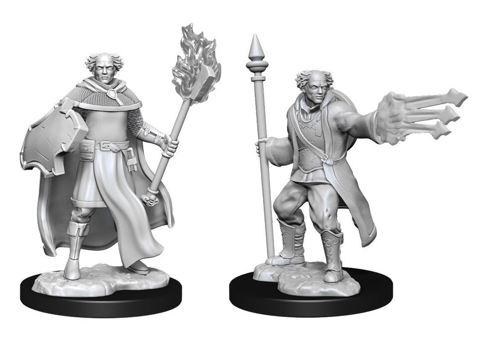 Nolzur’s Marvelous Unpainted Miniatures Multiclass Male Cleric + Wizard (90151) Miniatures WizKids   