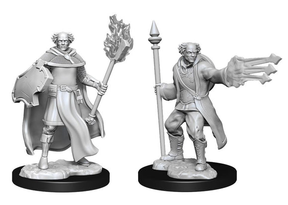 Nolzur’s Marvelous Unpainted Miniatures Multiclass Male Cleric + Wizard (90151)  Common Ground Games   