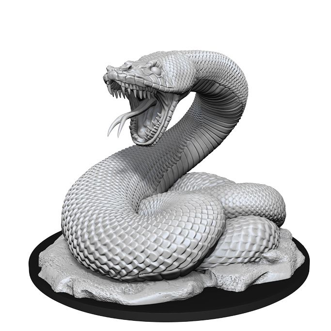 Nolzur’s Marvelous Unpainted Miniatures Giant Constrictor Snake (90164) Miniatures WizKids   