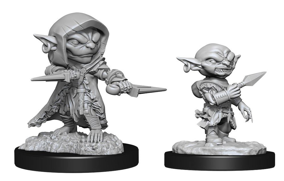 Pathfinder Battles Deep Cuts Unpainted Miniatures: Goblin Male Rogue (90170) Miniatures WizKids   