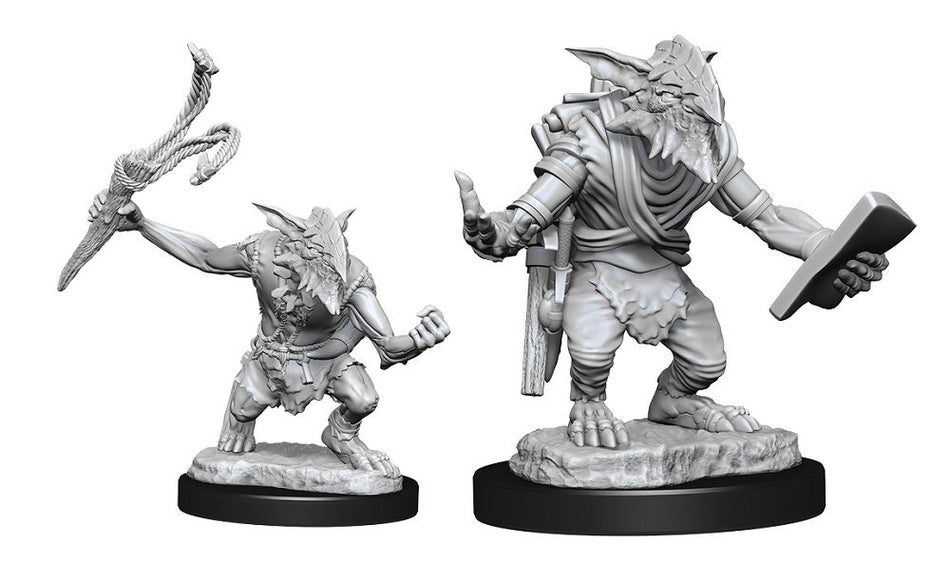 Magic the Gathering Unpainted Miniatures: Goblin Guide & Goblin Bushwacker (90180) Miniatures WizKids   