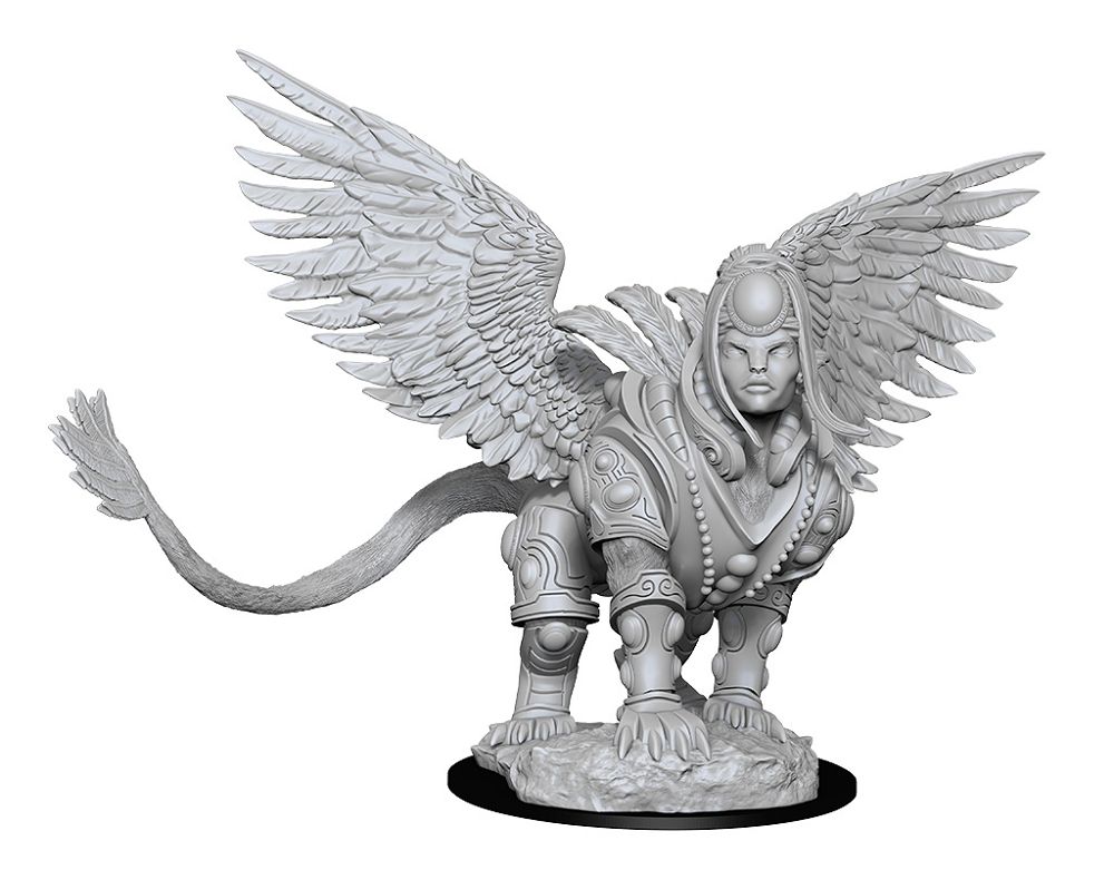 Magic the Gathering Unpainted Miniatures: Isperia, Law Incarnate (Sphinx) (90186) Miniatures WizKids   