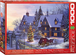Home for the Holidays 1000pc Puzzle  Common Ground Games   
