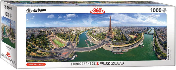 Paris France 1000pc Puzzle  Common Ground Games   