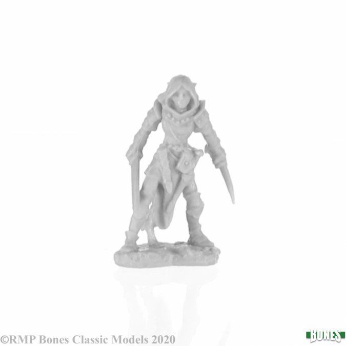 Reaper Miniatures Bones Shardis, Female Elf Rogue (77741) Miniatures Reaper Miniatures   
